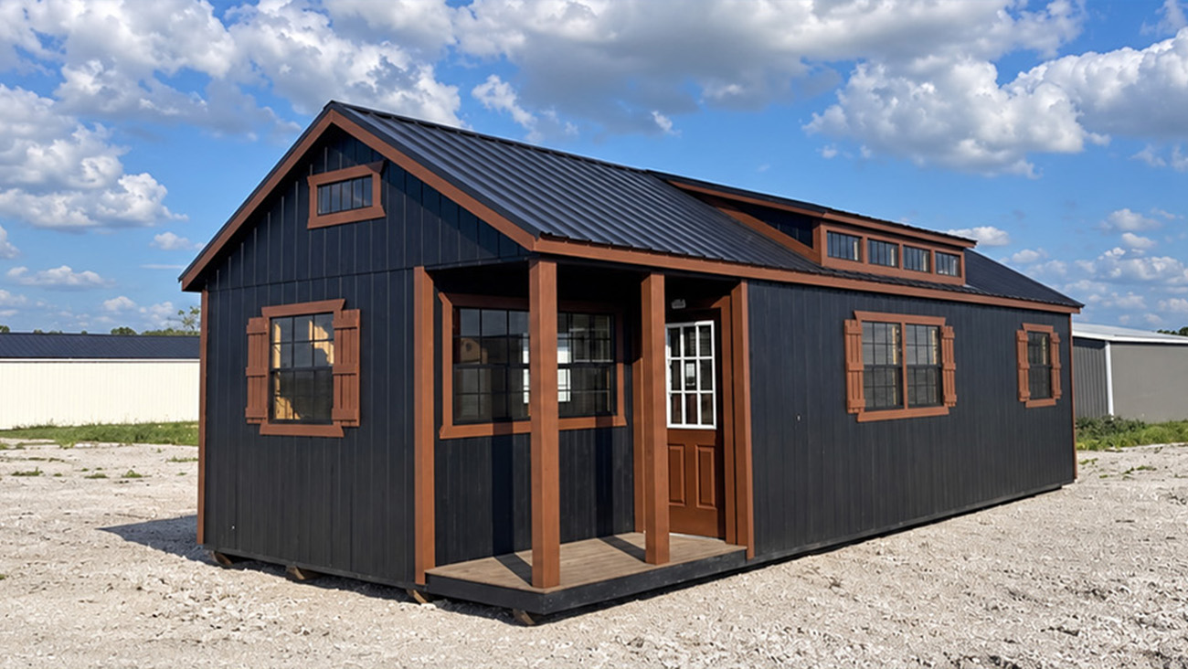 Custom premium cabin delivered near Raleigh for a family